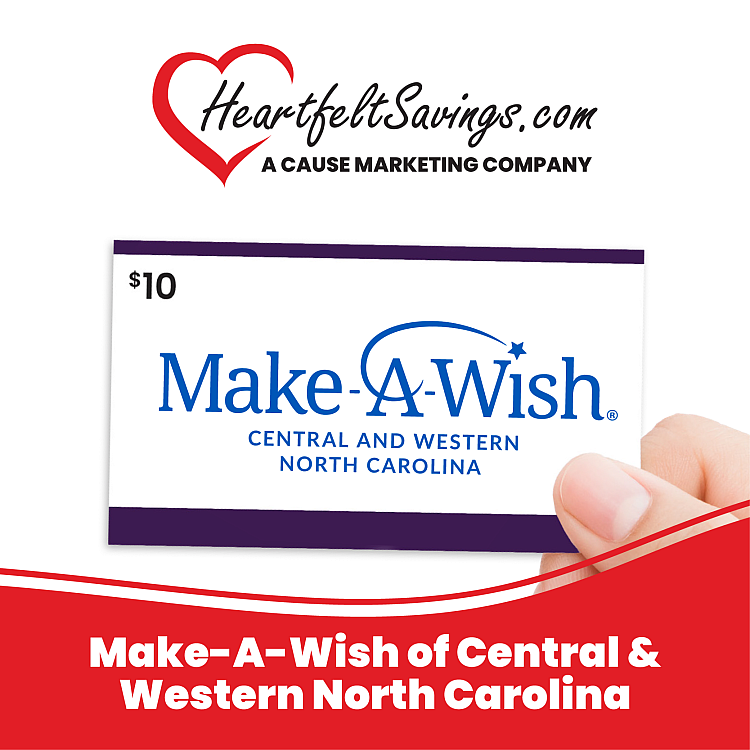 HFS Discount Card - Make-A-Wish Central & Western NC