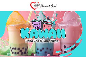 Kawaii Boba Tea & Smoothies | BOGO 1/2 OFF Any Summer Boba Tea or Smoothie